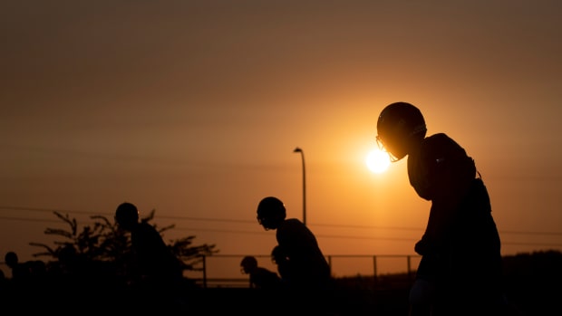generic football 34 Taylor Balkom